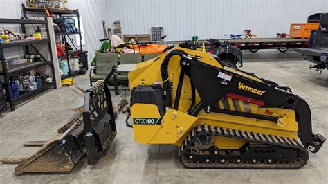 vermeer 218 mini excavator|vermeer ctx100 mini skid steer.